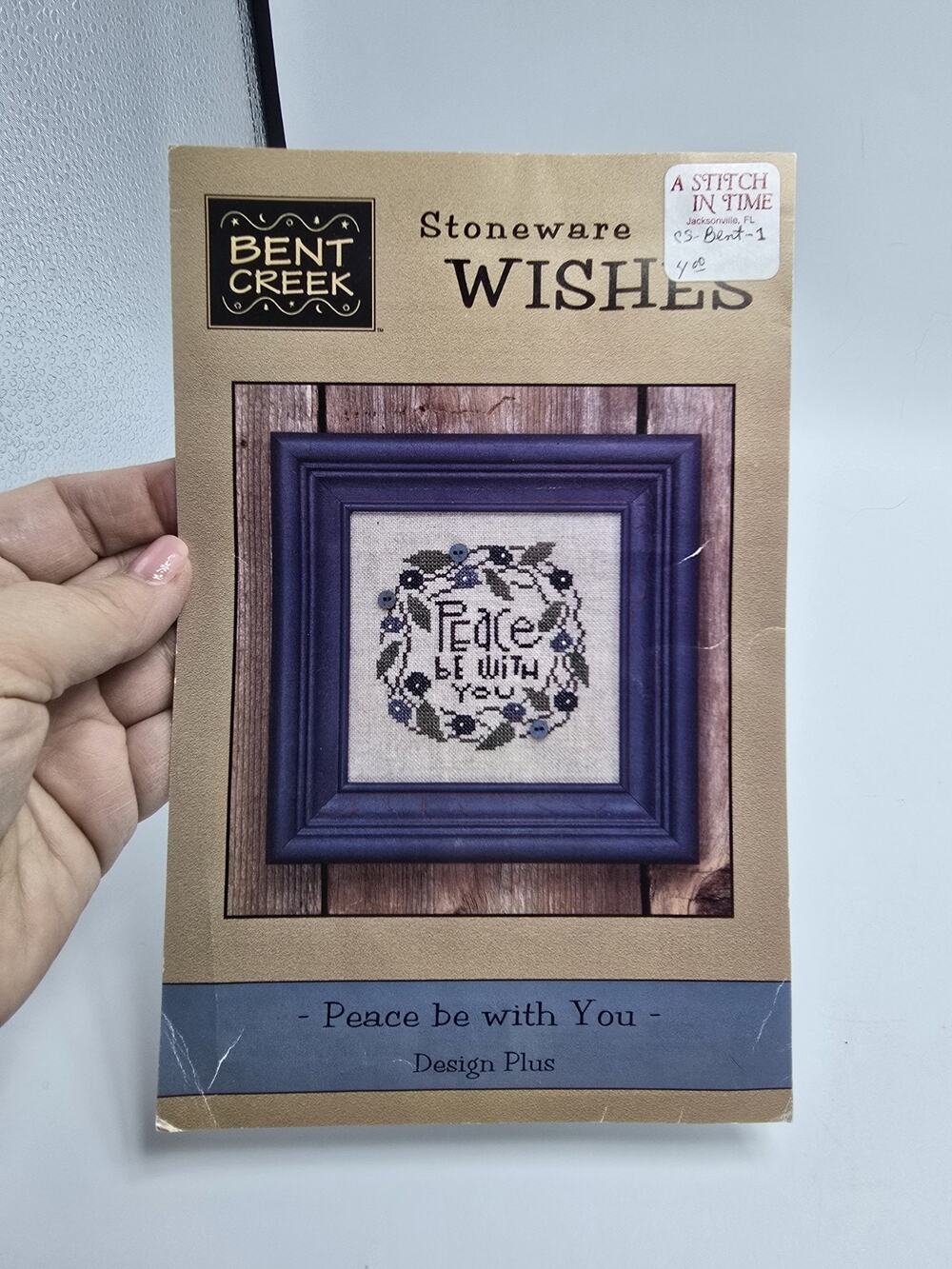 Bent Creek PEACE BE WITH YOU Cross Stitch Chart